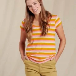 Toad&Co Clothing Women's Grom Ringer Tee