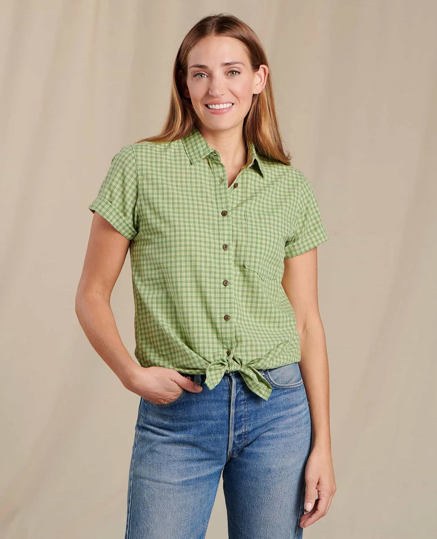 Toad&Co Willet Tie Short Sleeve Shirt Clothing