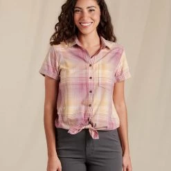 Toad&Co Willet Tie Short Sleeve Shirt