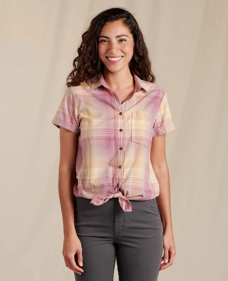 Toad&Co Willet Tie Short Sleeve Shirt