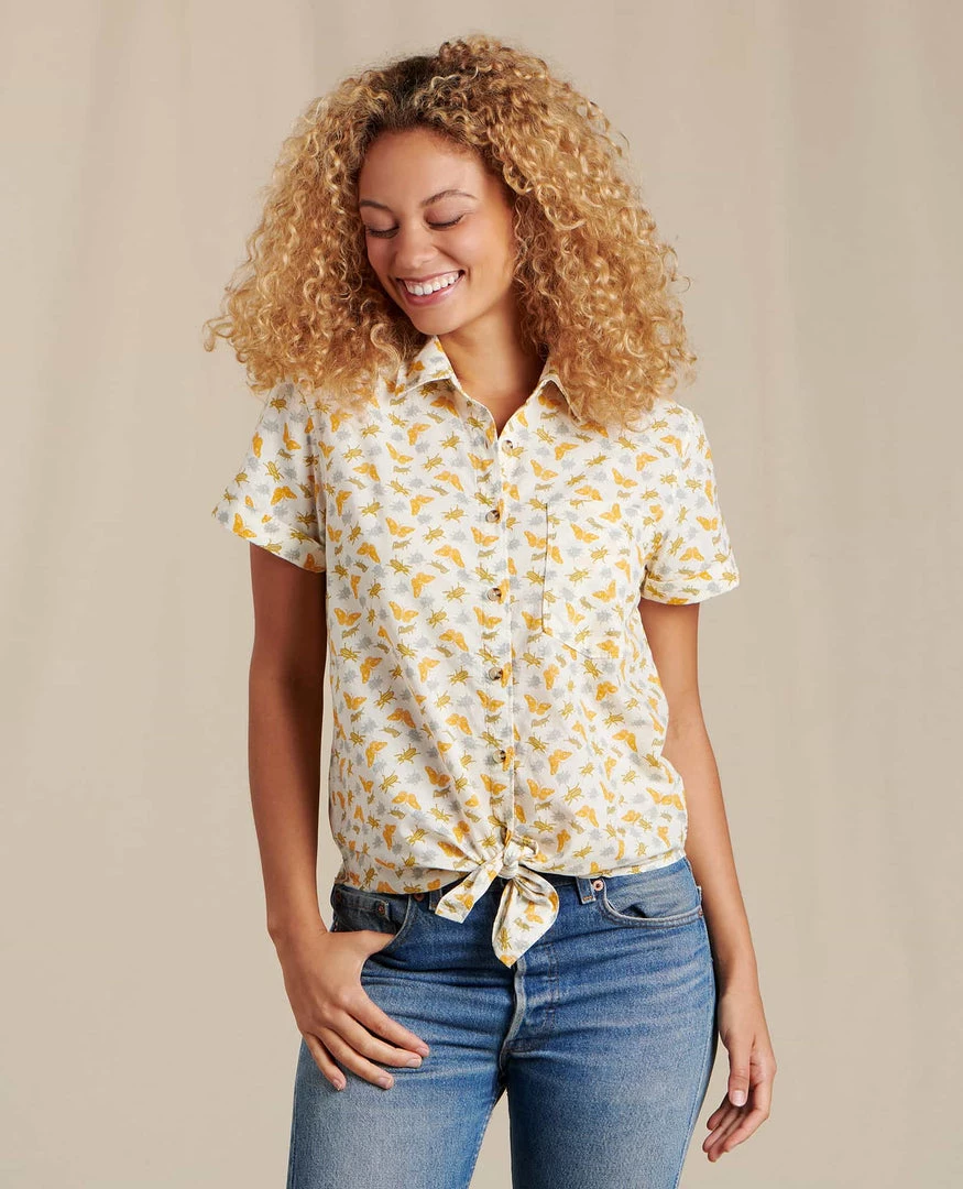 Toad&Co Willet Tie Short Sleeve Shirt