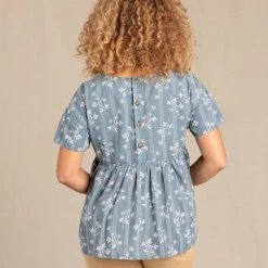 Toad&Co Willet Peplum Short Sleeve Shirt