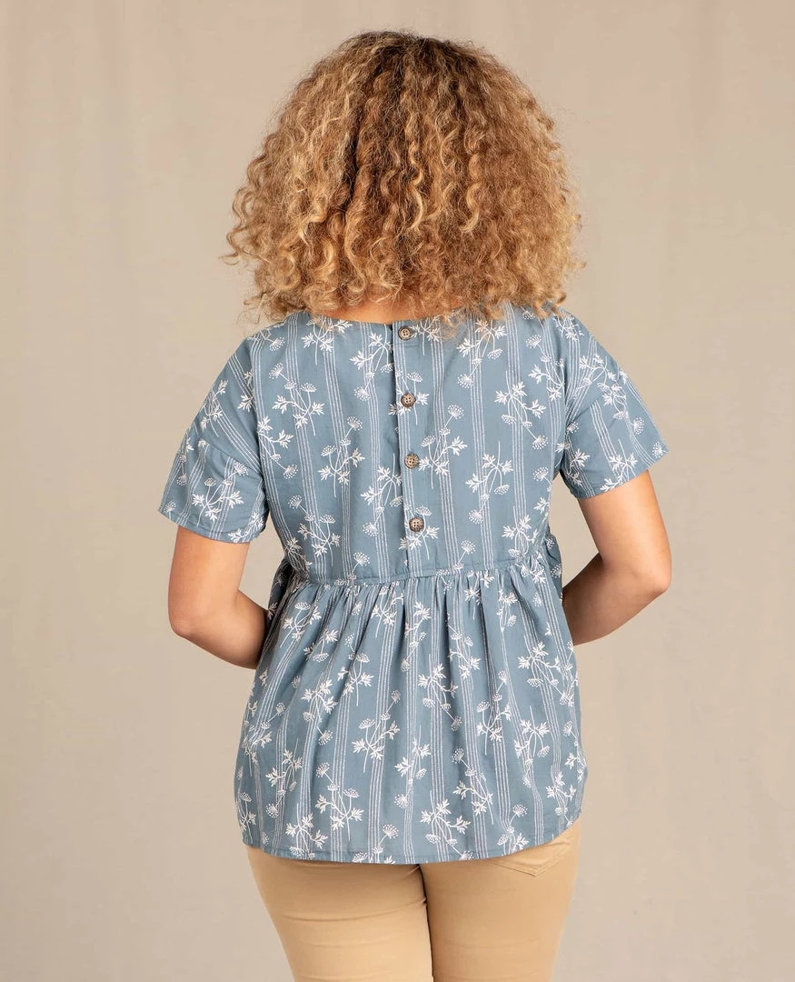 Toad&Co Willet Peplum Short Sleeve Shirt