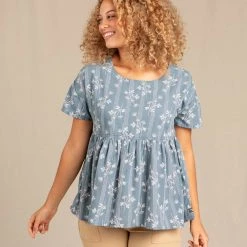 Toad&Co Willet Peplum Short Sleeve Shirt
