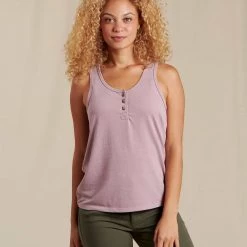 Toad&Co Clothing Piru Henley Tank