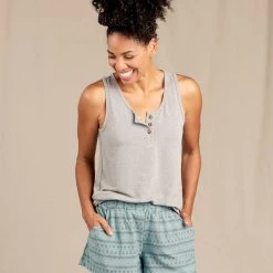 Toad&Co Clothing Piru Henley Tank