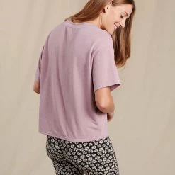 Toad&Co Clothing Piru Easy V Short Sleeve Tee