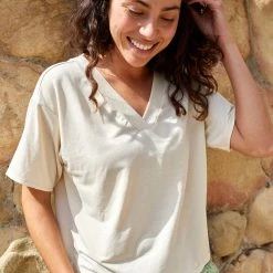 Toad&Co Clothing Piru Easy V Short Sleeve Tee