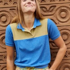 Toad&Co Clothing Women's Eventide Terry Short Sleeve Polo