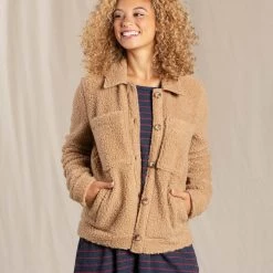 Toad&Co Sale Women's Sespe Sherpa Shirt Jacket