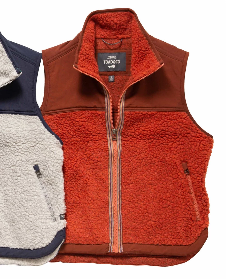 Toad&Co Women's Sespe Sherpa Vest