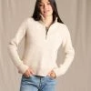 Toad&Co Clothing Women's Wilde Quarter Zip Sweater