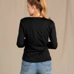 Toad&Co Clothing Rose Long Sleeve Tee