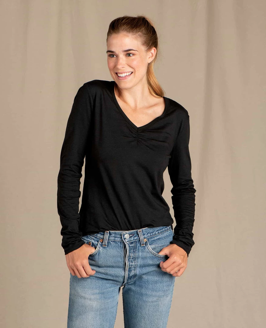 Toad&Co Clothing Rose Long Sleeve Tee