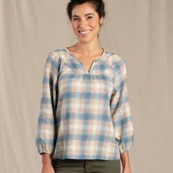 Toad&Co Re-Form 3/4 Sleeve Peasant Top Sale