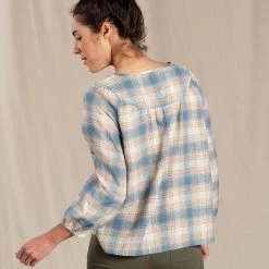 Toad&Co Re-Form 3/4 Sleeve Peasant Top Sale