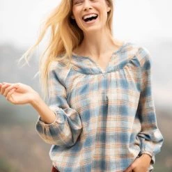 Toad&Co Re-Form 3/4 Sleeve Peasant Top Sale