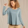 Toad&Co Maisey Long Sleeve Swing Crew Clothing