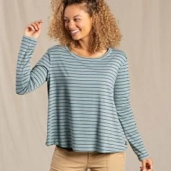 Toad&Co Maisey Long Sleeve Swing Crew Clothing