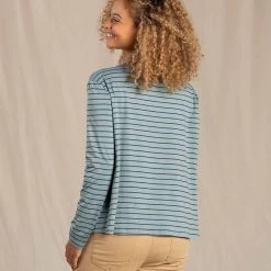 Toad&Co Maisey Long Sleeve Swing Crew Clothing