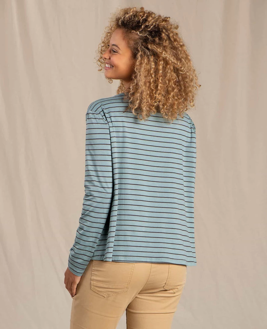 Toad&Co Maisey Long Sleeve Swing Crew Clothing