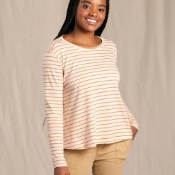 Toad&Co Maisey Long Sleeve Swing Crew Sale
