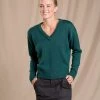 Toad&Co Deerweed V-Neck Sweater