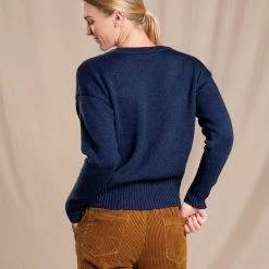 Toad&Co Deerweed V-Neck Sweater