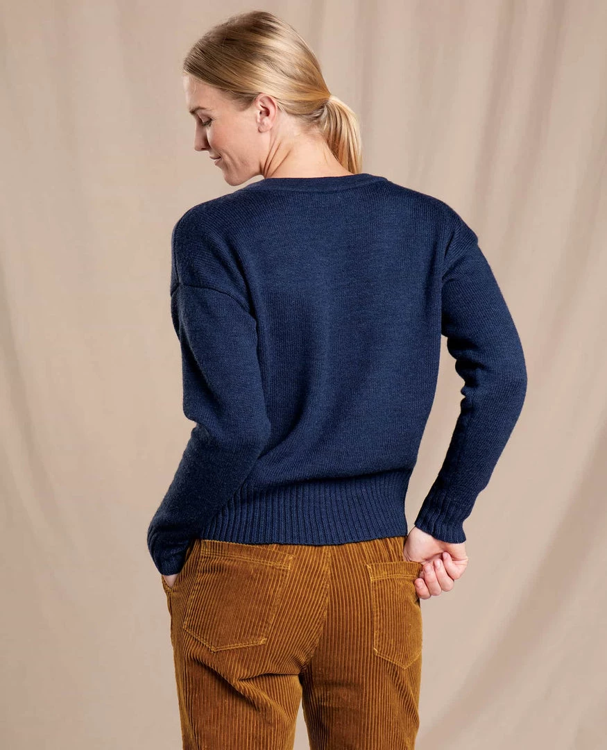 Toad&Co Deerweed V-Neck Sweater