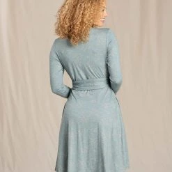 Toad&Co Cue Wrap Long Sleeve Dress Sale