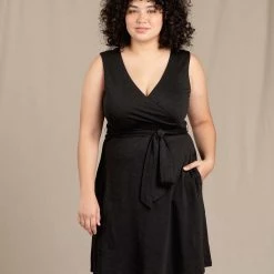 Toad&Co Cue Wrap Sleeveless Dress