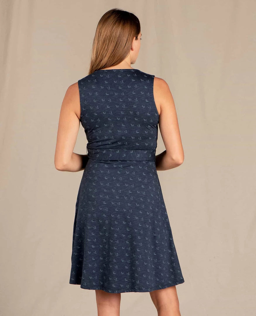 Toad&Co Cue Wrap Sleeveless Dress Clothing