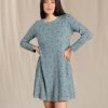 Toad&Co Sale Foothill Long Sleeve Swing Dress