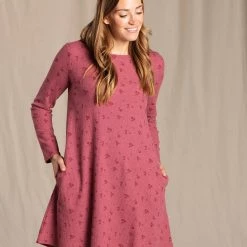 Toad&Co Foothill Long Sleeve Swing Dress