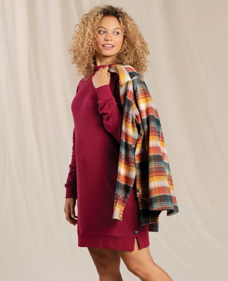 Toad&Co Women's Epiq Mock Neck Dress Sale