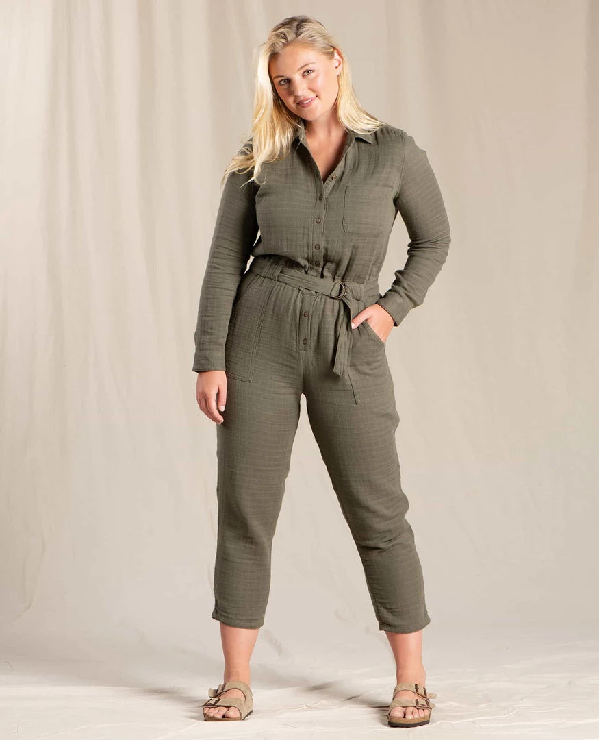 Toad&Co Women's Tamarac Long Sleeve Jumpsuit Sale