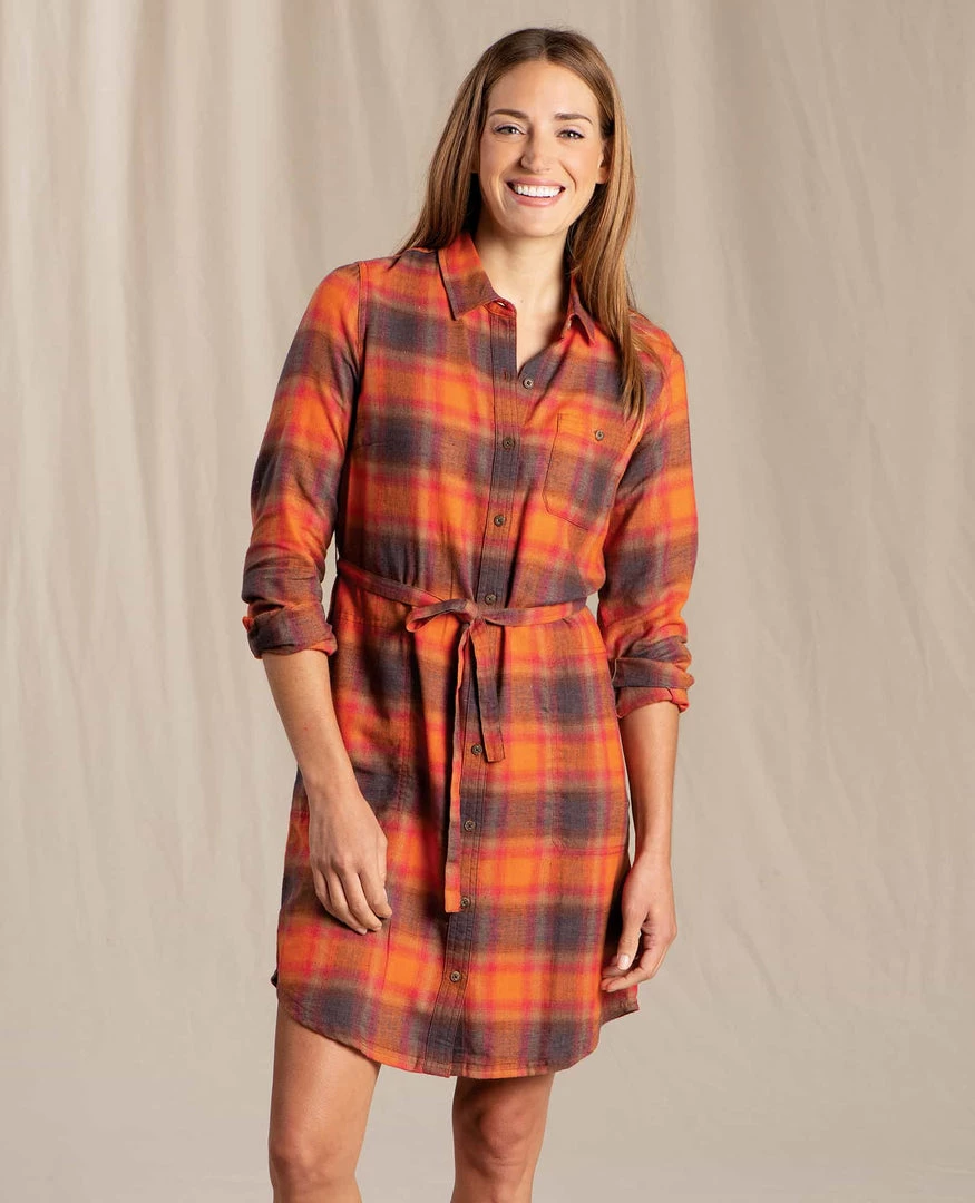Toad&Co Re-Form Flannel Shirtdress Sale