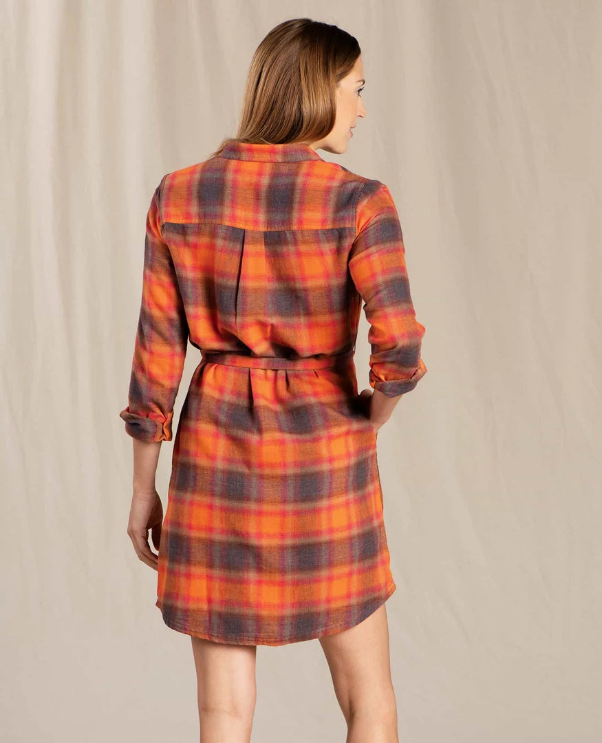Toad&Co Re-Form Flannel Shirtdress Sale