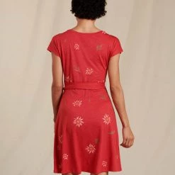 Toad&Co Cue Wrap Short Sleeve Dress