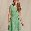 Toad&Co Cue Wrap Short Sleeve Dress