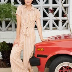 Toad&Co Taj Short Sleeve Jumpsuit