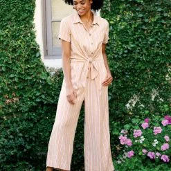 Toad&Co Taj Short Sleeve Jumpsuit