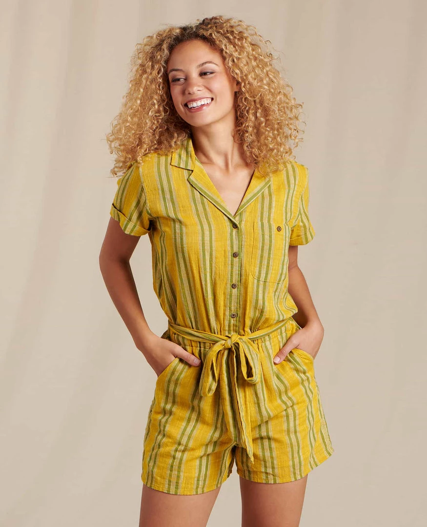 Toad&Co Women's Camp Cove Romper Clothing