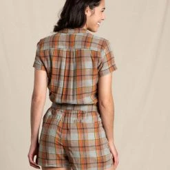Toad&Co Women's Camp Cove Romper Clothing
