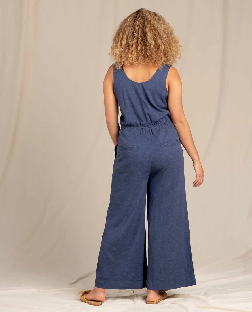 Toad&Co Women's Taj Hemp Sleeveless Jumpsuit Sale