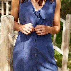 Toad&Co Women's Taj Hemp Sleeveless Jumpsuit Sale
