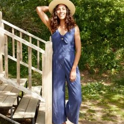 Toad&Co Women's Taj Hemp Sleeveless Jumpsuit Sale