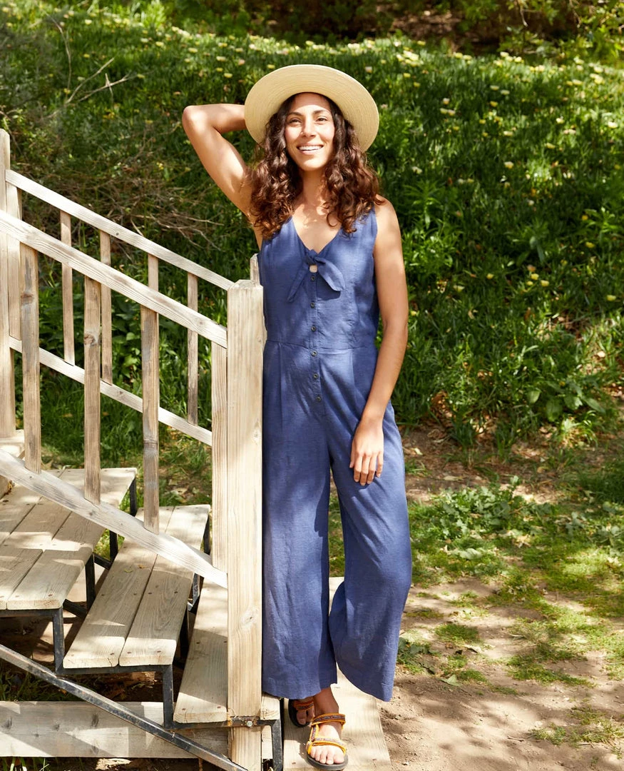 Toad&Co Women's Taj Hemp Sleeveless Jumpsuit Sale