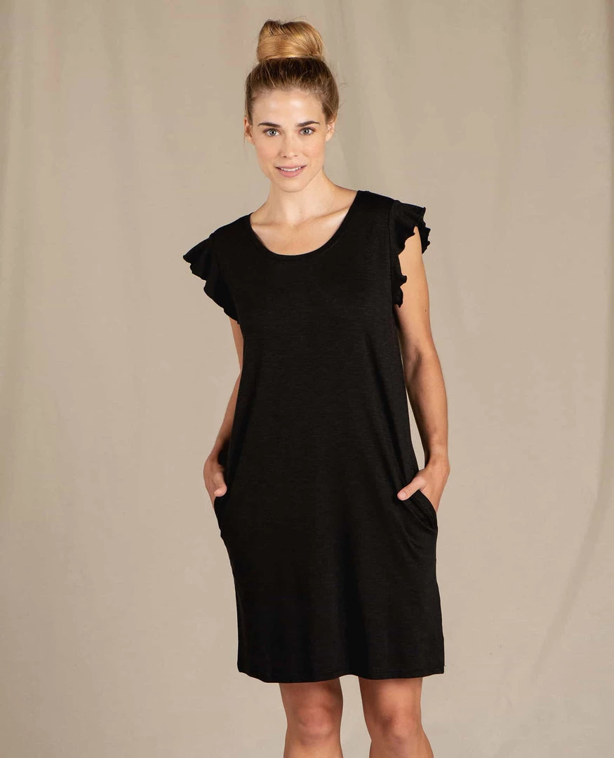 Toad&Co Rufflita Short Sleeve Dress