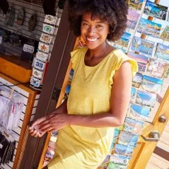 Toad&Co Rufflita Short Sleeve Dress Clothing